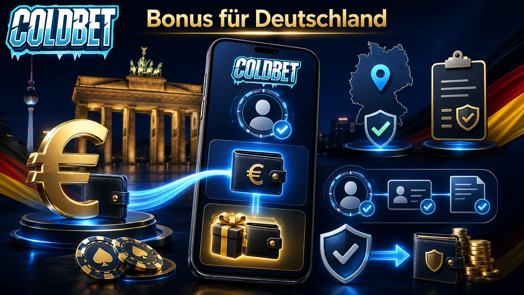 ColdBet Registrierung und Verifizierung
