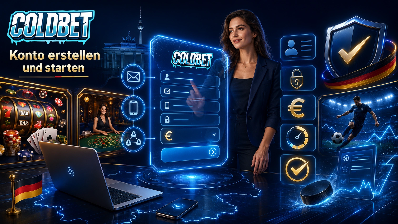 ColdBet Konto erstellen und starten